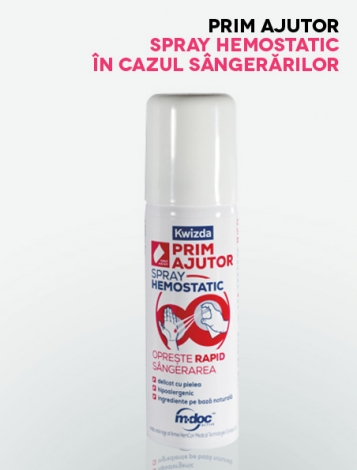 Spray Hemostatic in cazul sangerarilor